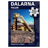 Palapeli: Falun Hopptornet i kvällsljus 1000 Palaa