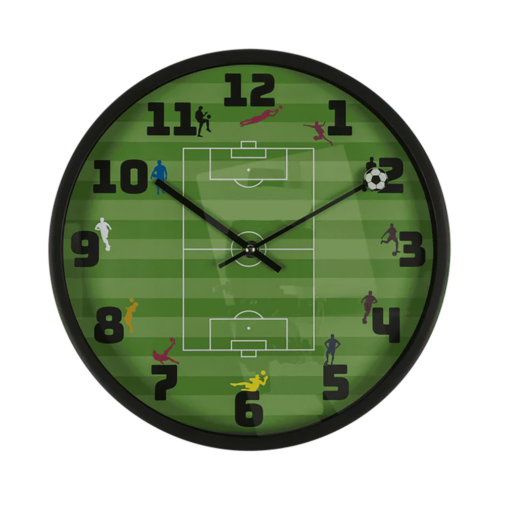 Wall clock Football, 30 cm