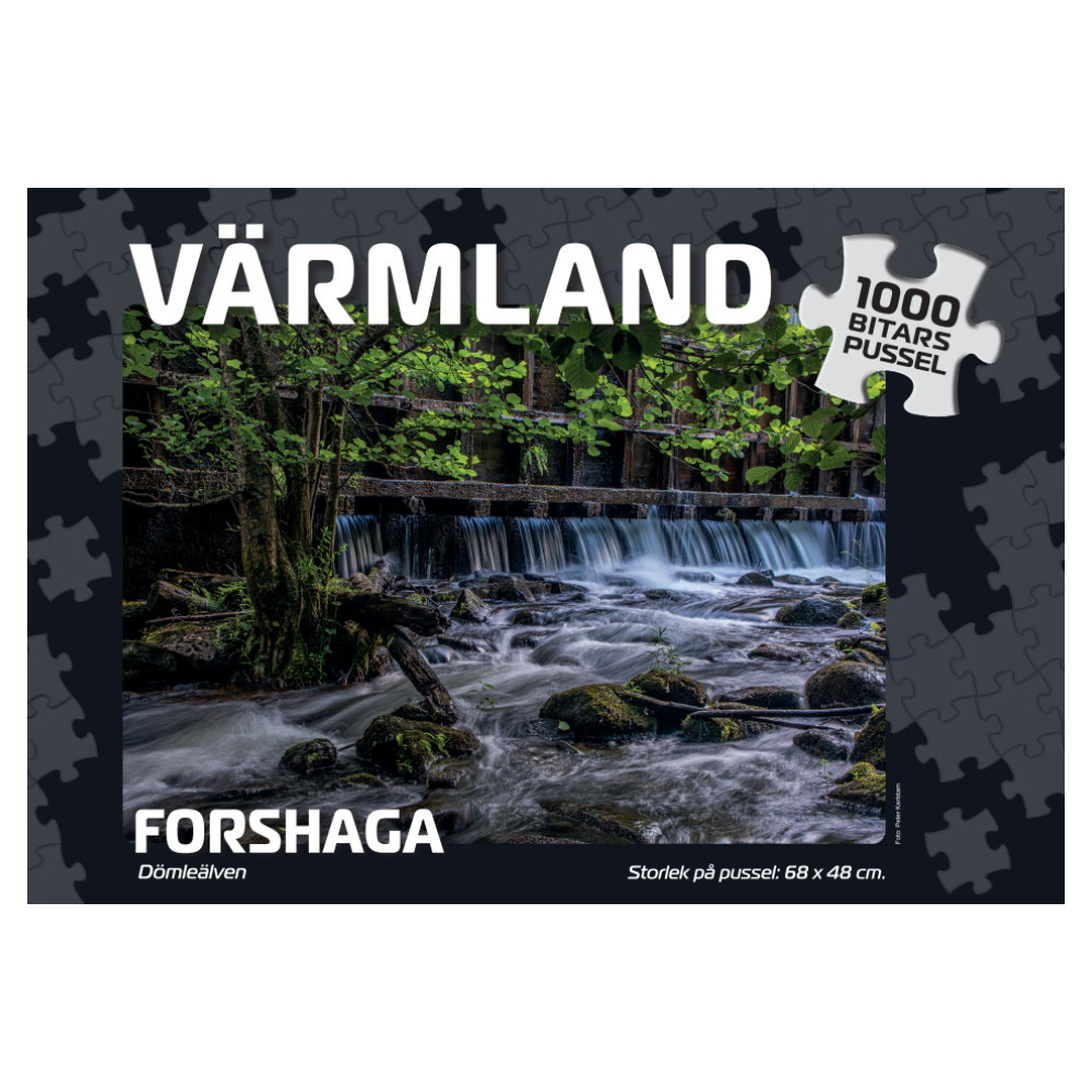 Palapeli: Forshaga Dömleälven 1000 Palaa