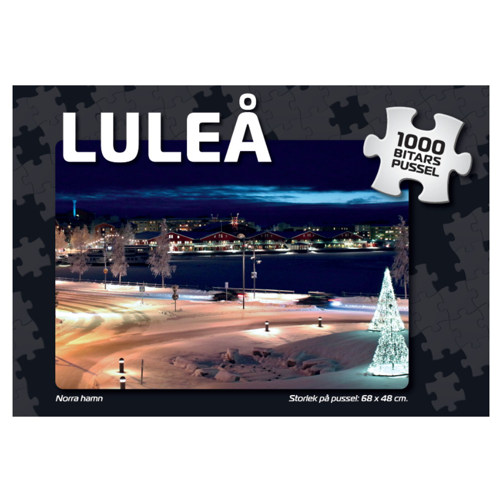 Palapeli: Luleå Norra hamn 1000 Palaa