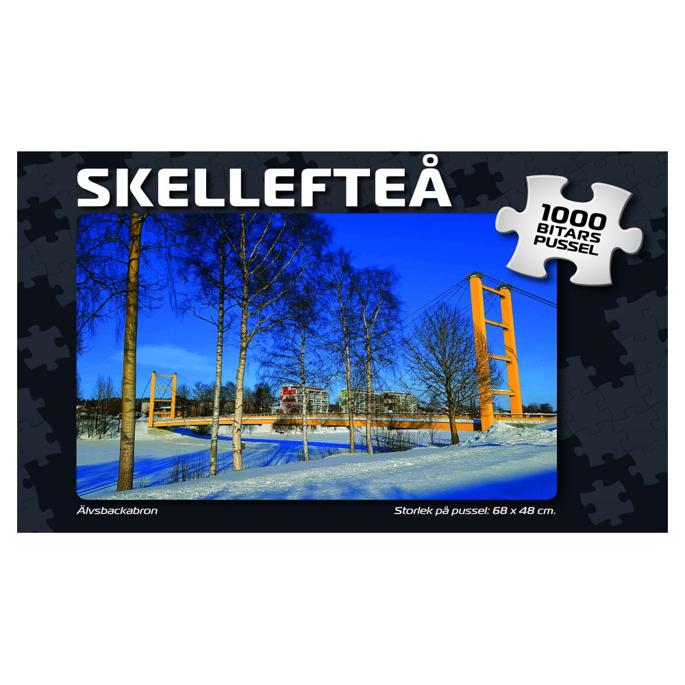 Palapeli: Skellefteå Älvsbackabron 1000 Palaa