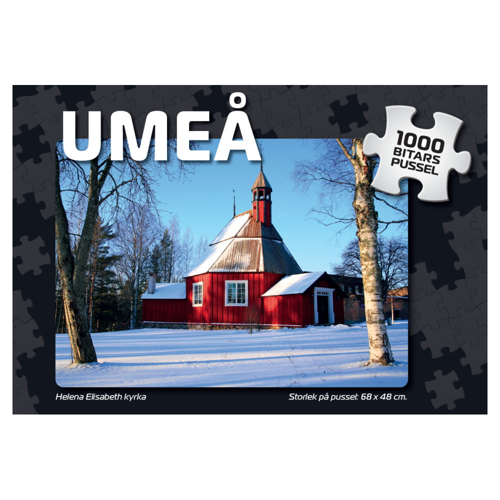 Palapeli: Umeå Helena Elisabeth kyrka 1000 Palaa