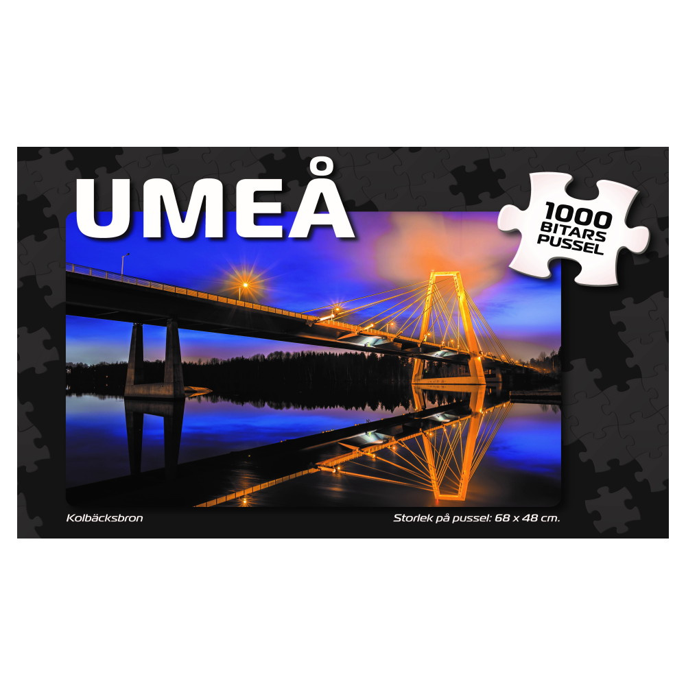 Palapeli: Umeå Kolbäcksbron 1000 Palaa