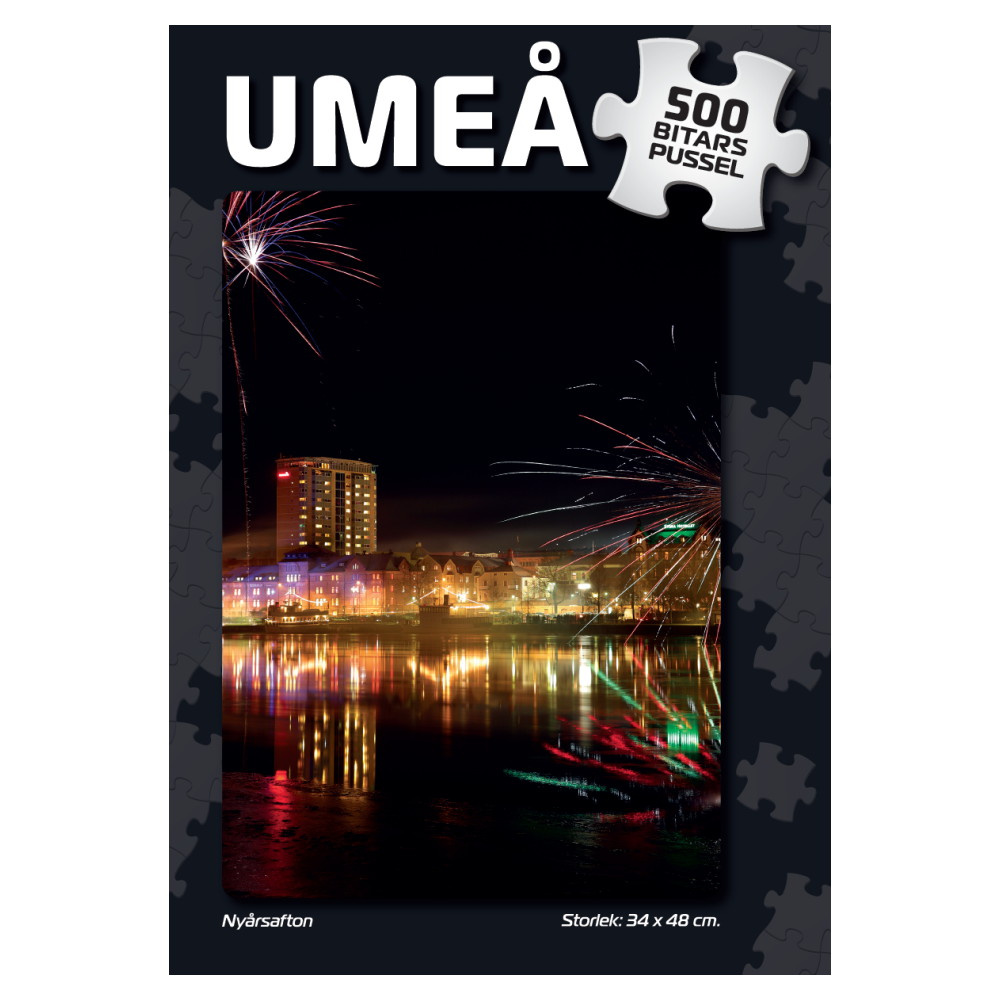 Palapeli: Umeå Nyårsafton 500 Palaa