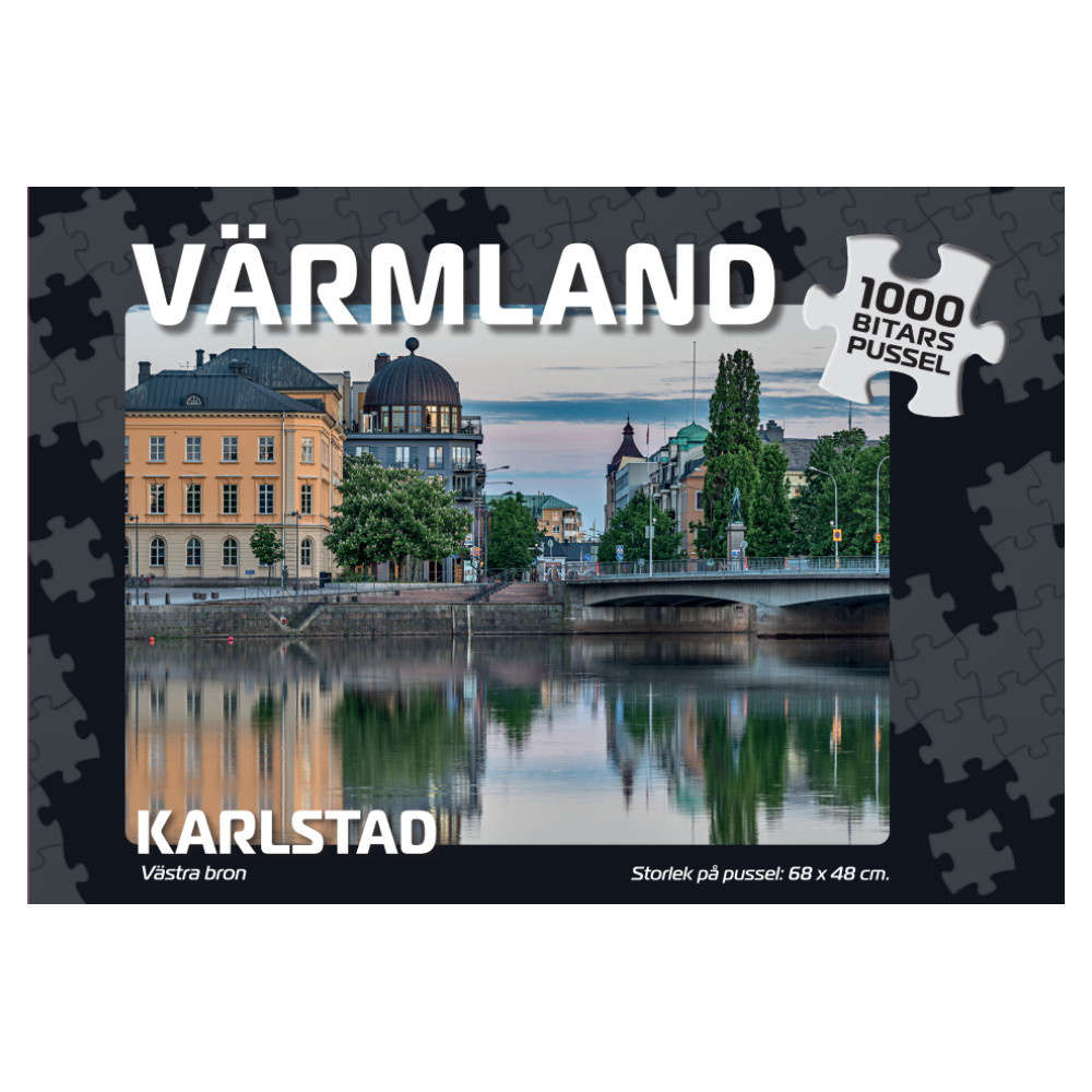 Palapeli: Karlstad Västra bron 1000 Palaa