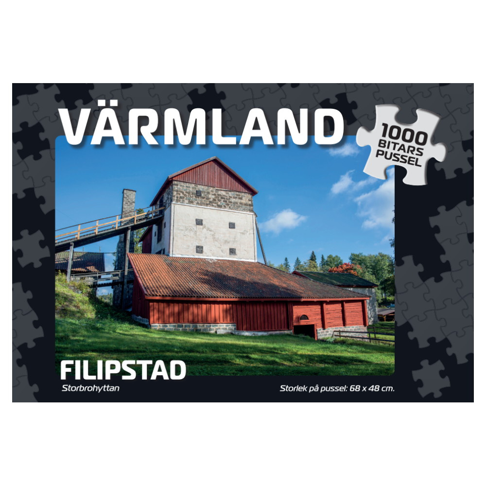 Palapeli: Filipstad Storbrohyttan 1000 Palaa