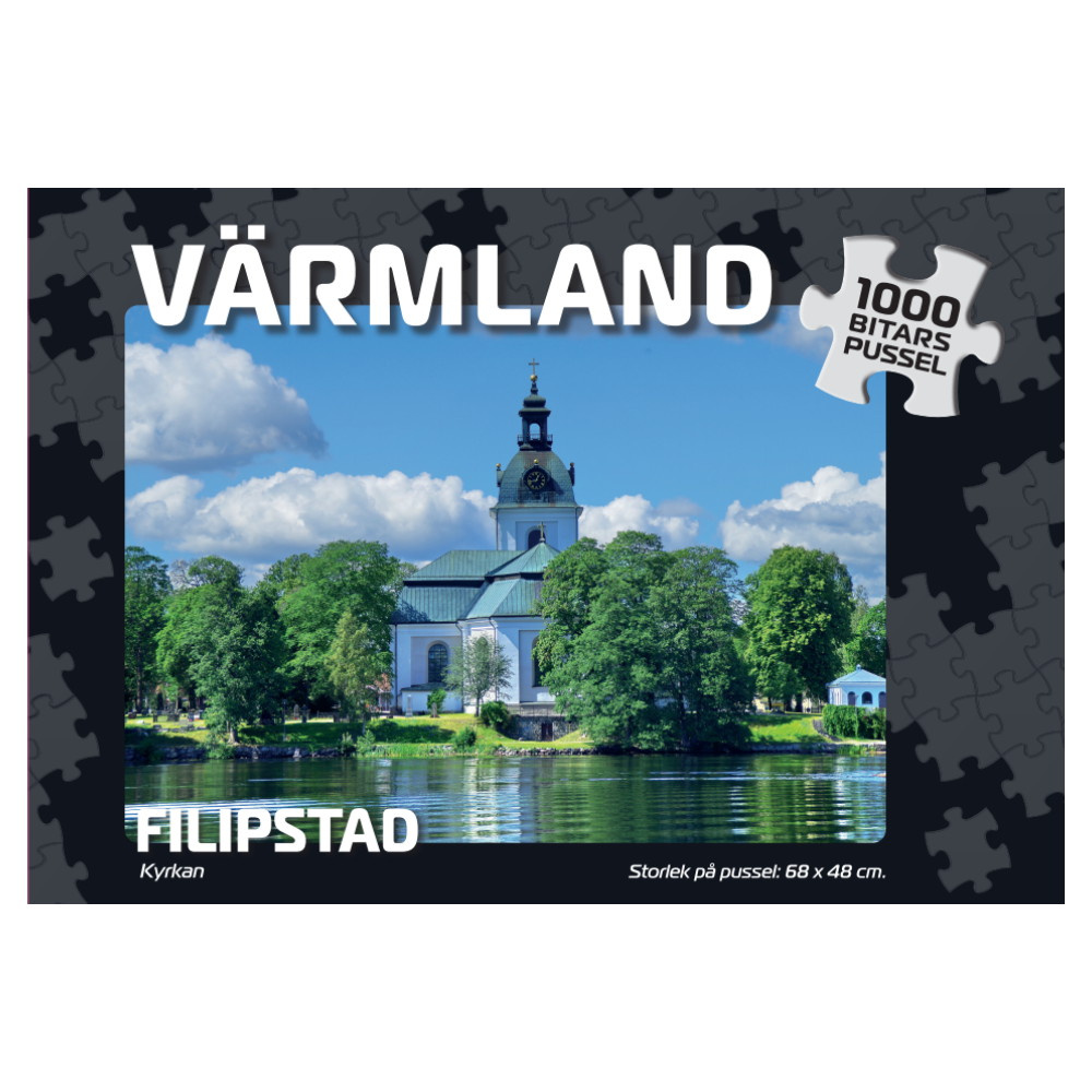 Palapeli: Filipstad Kyrkan 1000 Palaa