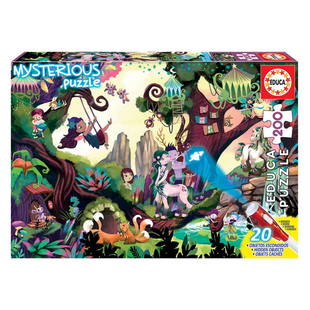 Educa: Mysterious Puzzle Magical Forest 200 Palaa