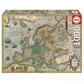 Educa: Map of Europe 1000 palaa