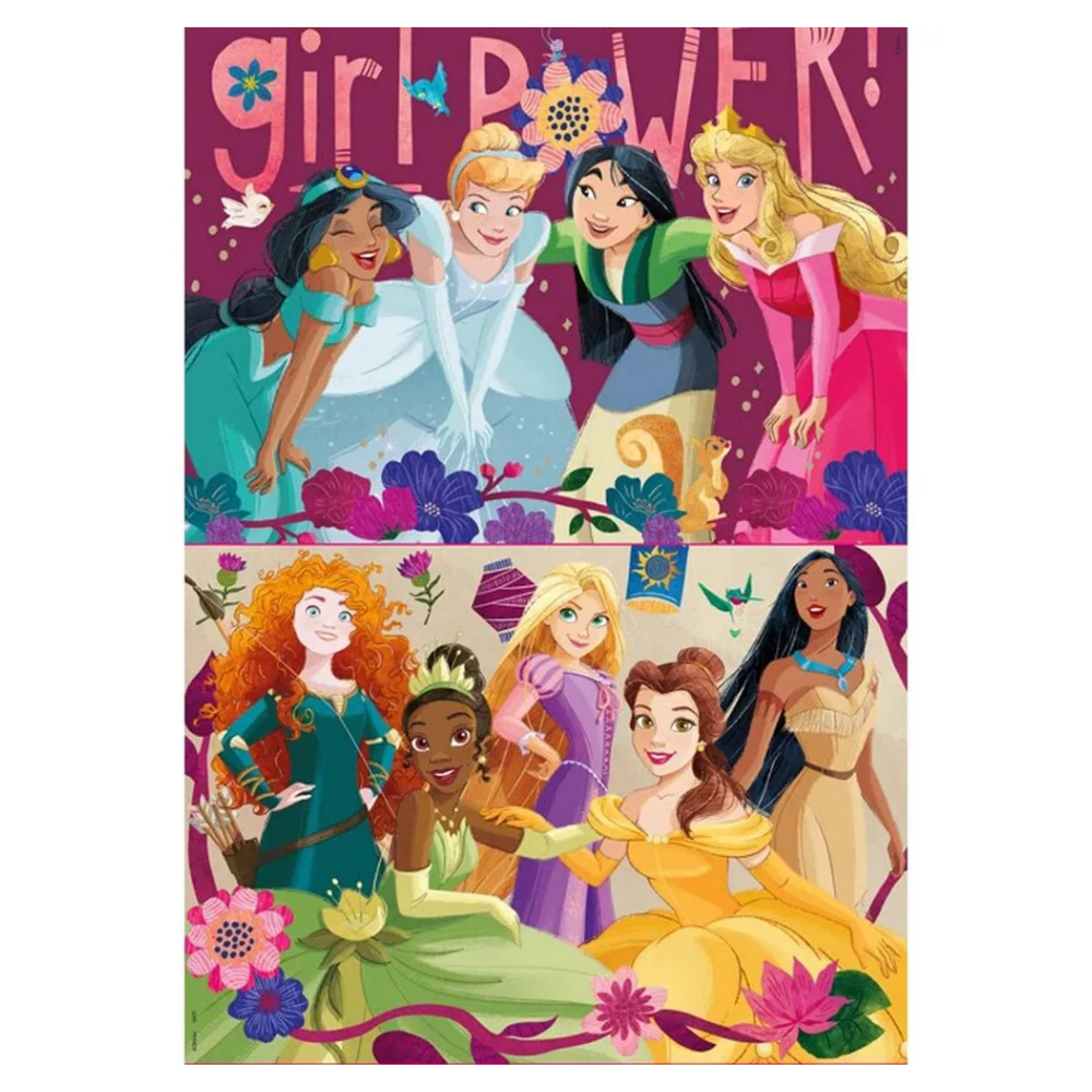 Educa Disney Princess 2x48 Palaa