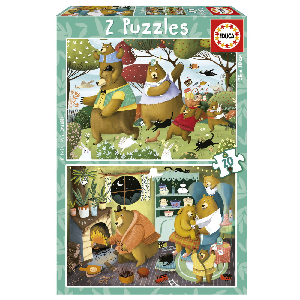 Educa Forest Tales 2 x 20 Palaa