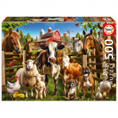 Educa Farmyard Buddies 500 Palaa Educa Farmyard Buddies 500 Palaa
