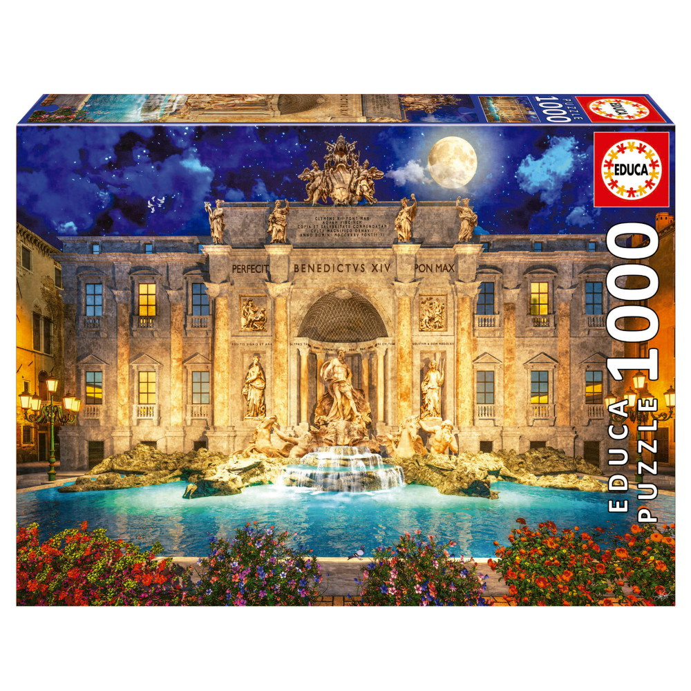 Educa Fontana Di Trevi, Rome 1000 Palaa