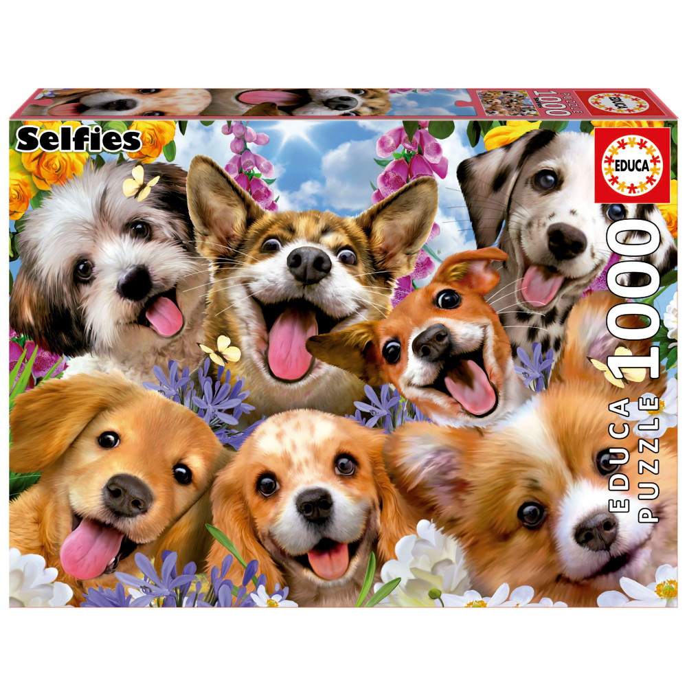 Educa Puppies Selfie, Howard Robinson 1000 Palaa
