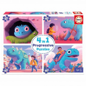 Educa Progressiivinen: Friendly Dinos 20-80 Palaa Educa Progressiivinen: Friendly Dinos 20-80 Palaa