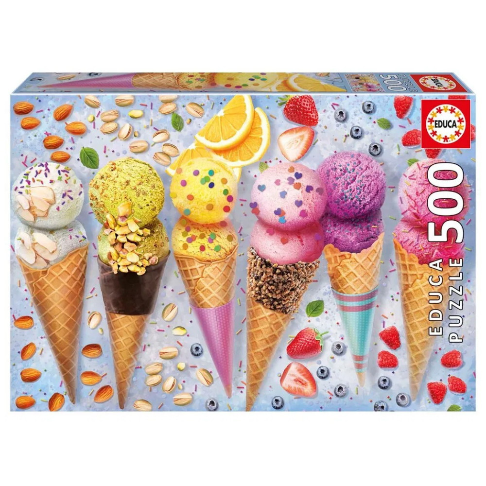 Educa: Ice Creams 500 Palaa