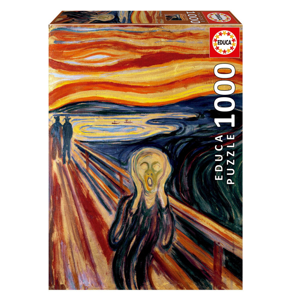 Educa Edvard Munch - The Scream 1000 Palaa