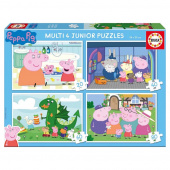 Educa: Peppa Pig - Multi 4, 20-80 Palaa Educa: Peppa Pig - Multi 4, 20-80 Palaa