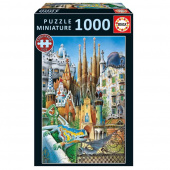 Educa Miniature: Collage Gaudi 1000 Palaa Educa Miniature: Collage Gaudi 1000 Palaa