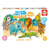 Educa My First 3D Puzzle - Jungle 19 Palaa Educa My First 3D Puzzle - Jungle 19 Palaa