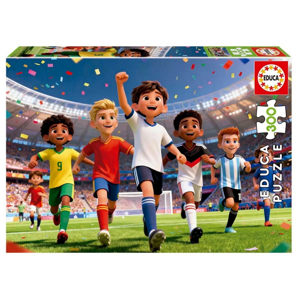 Educa Palapeli: Soccer world 300 Palaa