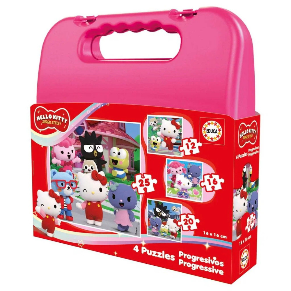 Educa Progressiivinen: Hello Kitty 12-25 Palaa