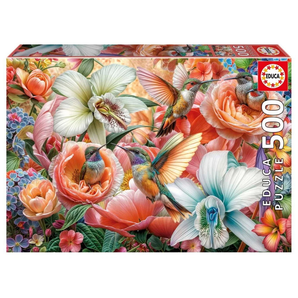 Educa Palapeli: Hummingbird Garden 500 Palaa
