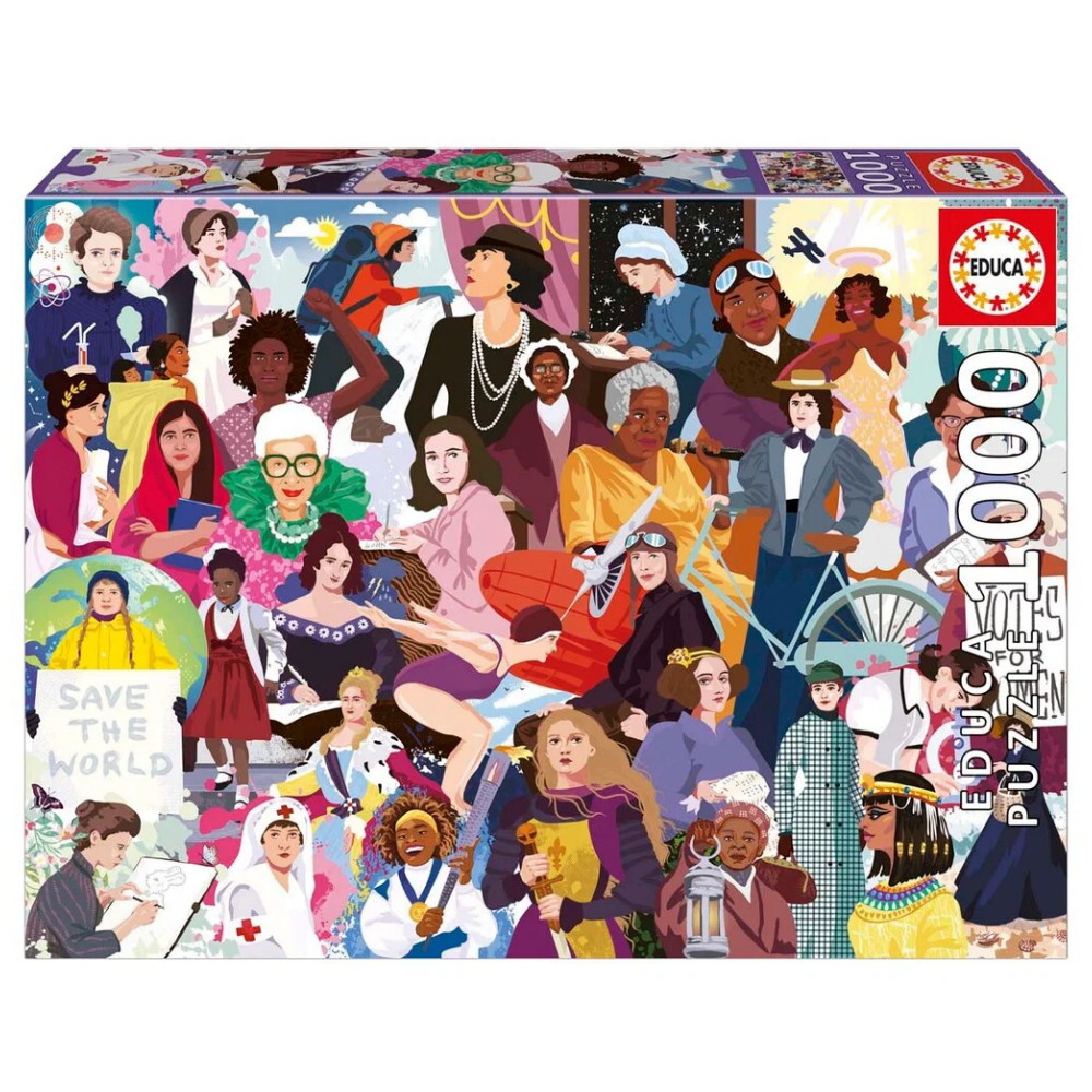 Educa Palapeli: Iconic Women 1000 Palaa