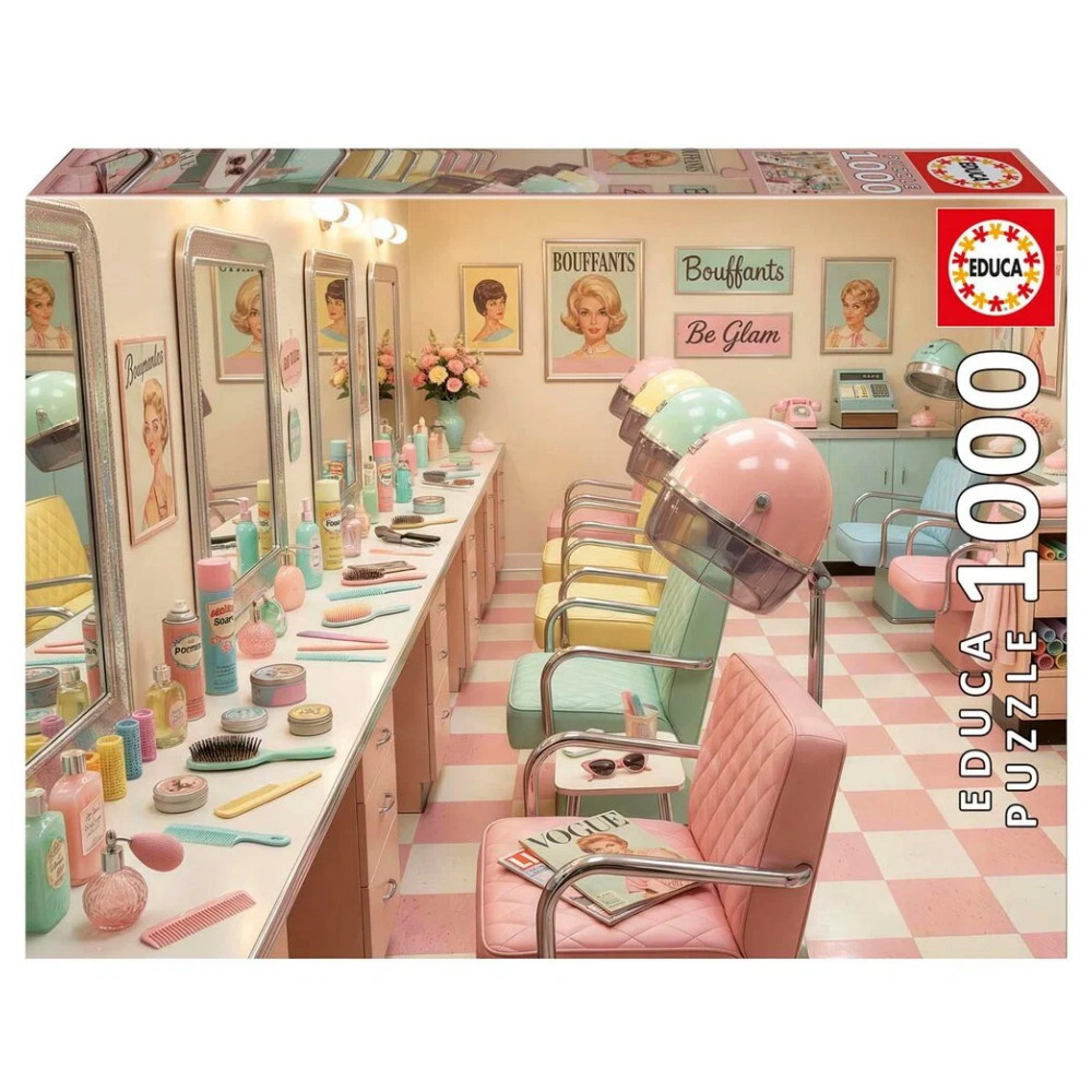 Educa Palapeli: Retro Glam Salon 1000 Palaa
