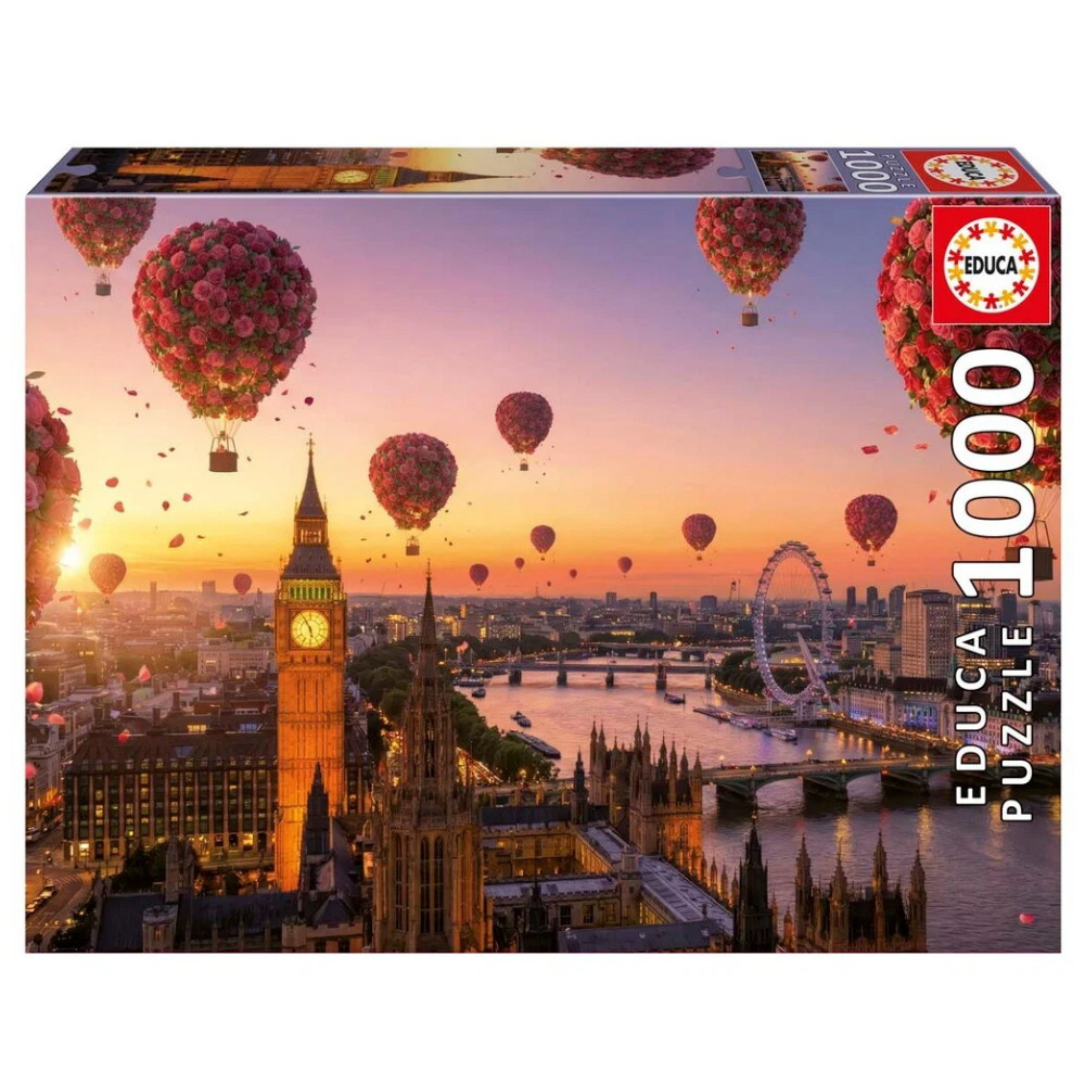 Educa Palapeli: London in bloom 1000 Palaa