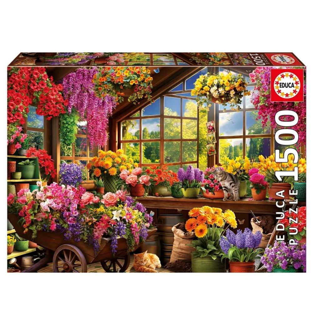 Educa Palapeli: Potting Shed 1500 Palaa