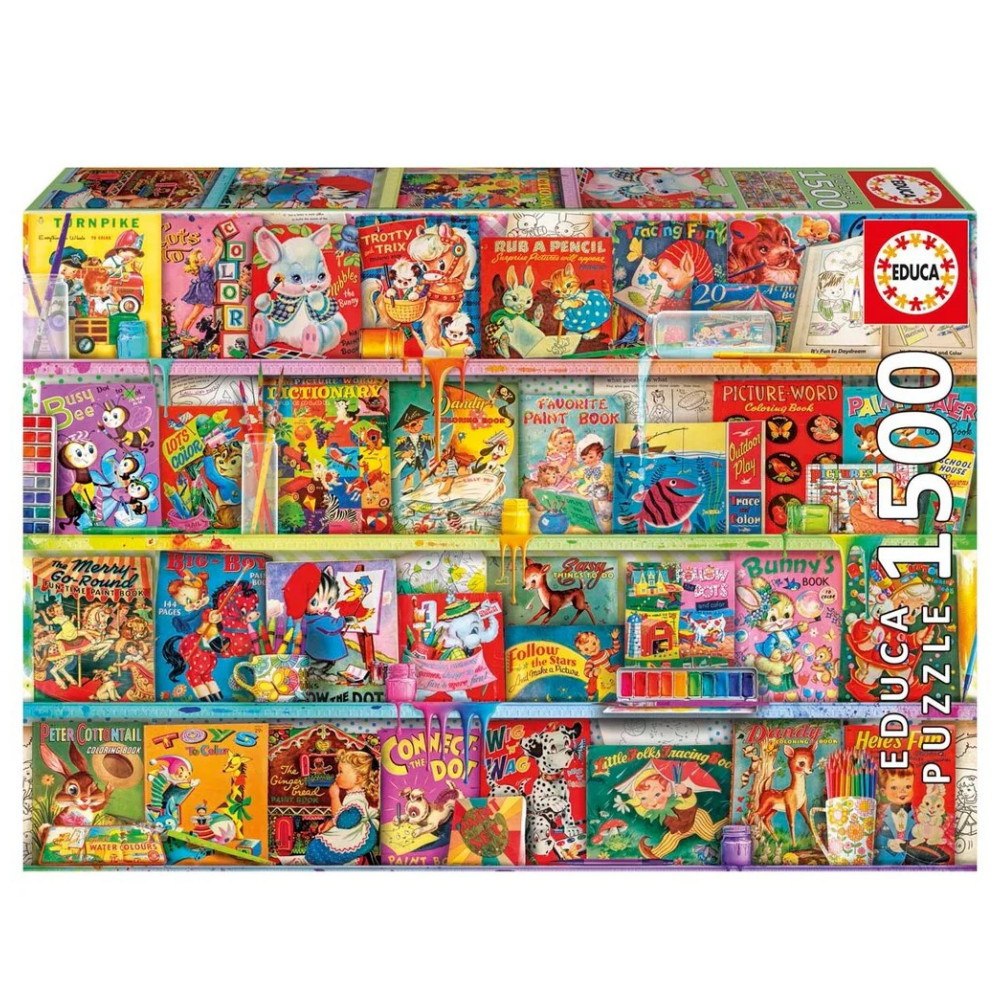 Educa Palapeli: The Kitchy Funbook Nook 1500 Palaa