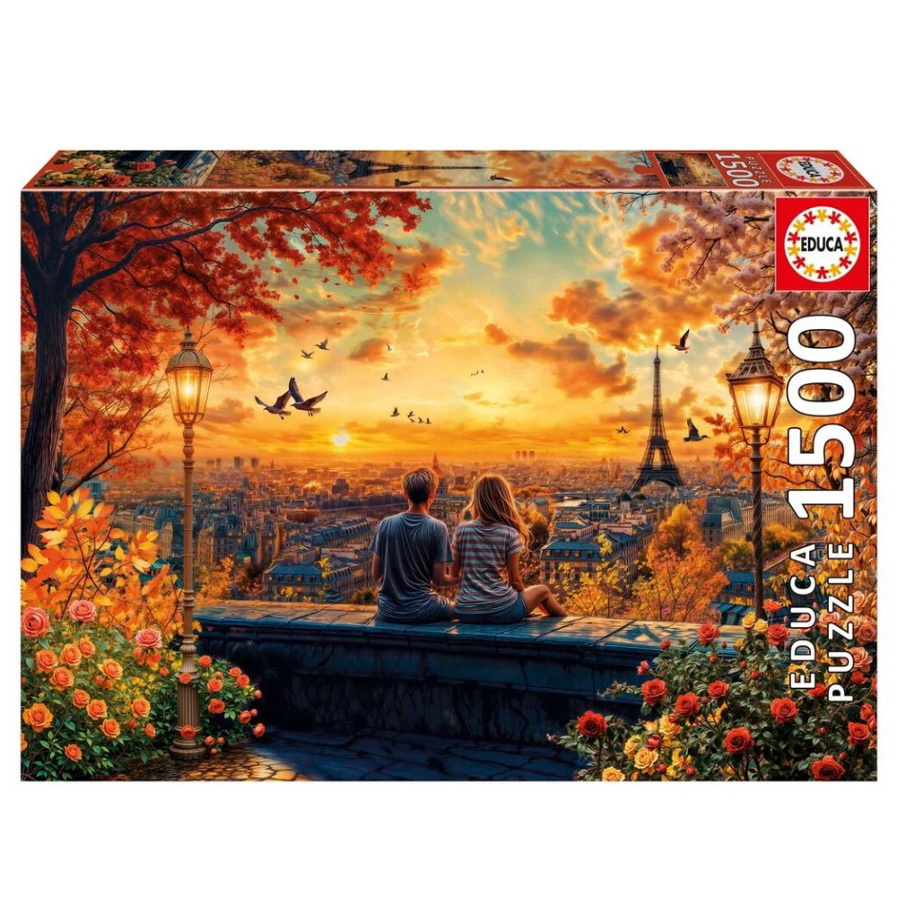 Educa Palapeli: In Love in Paris 1500 Palaa