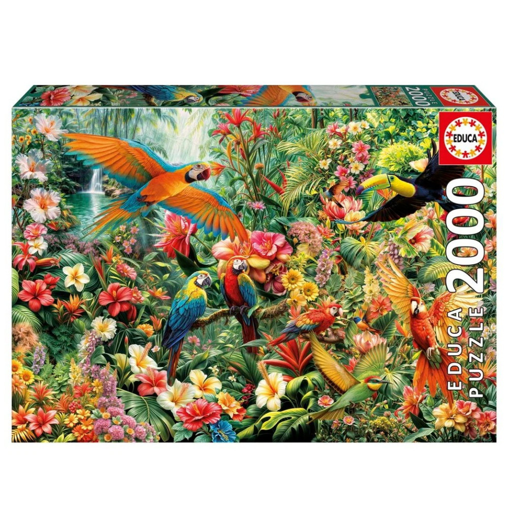 Educa Palapeli: Amazon Birds 2000 Palaa