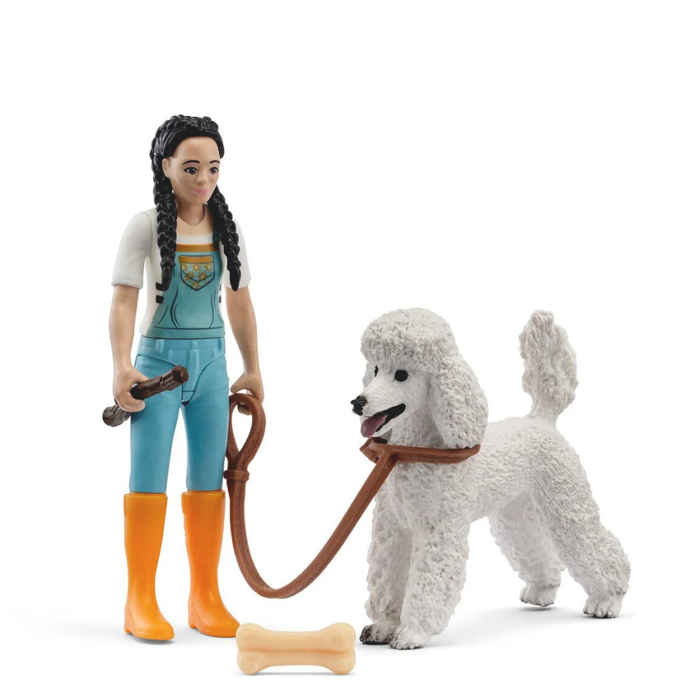 Schleich Seikkailullinen kävelyretki puistossa