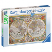 Ravensburger: Historiallinen Maailmankartta 1500 Palaa