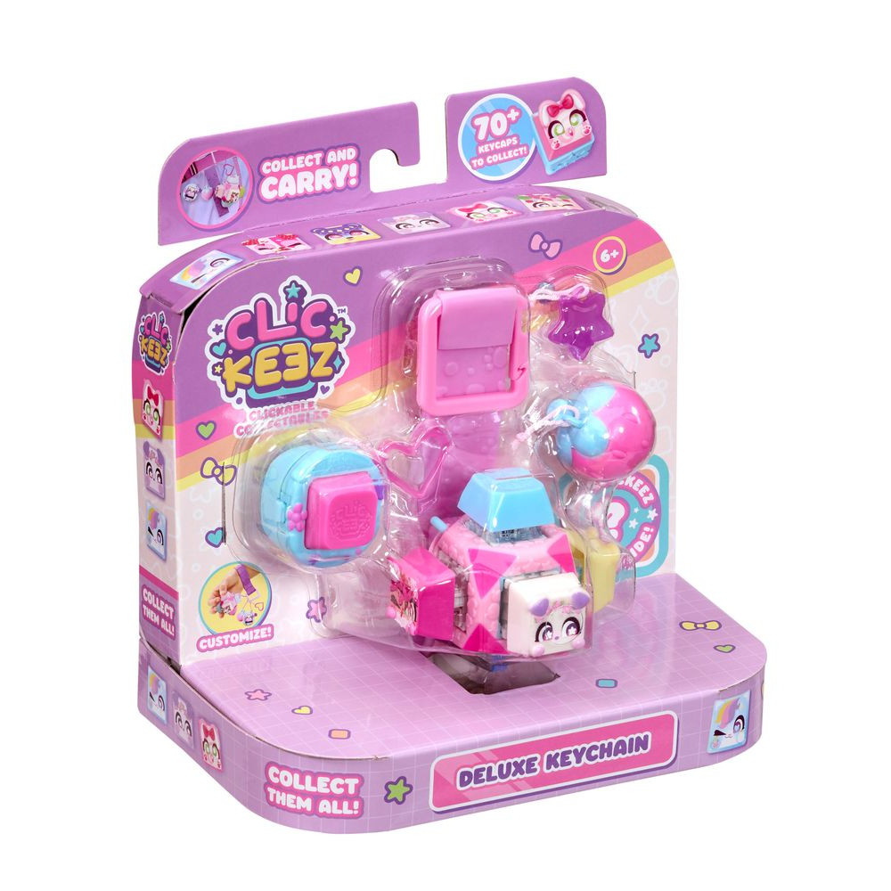 Clickeez Deluxe Heychain Klikattavat Keräilyesineet