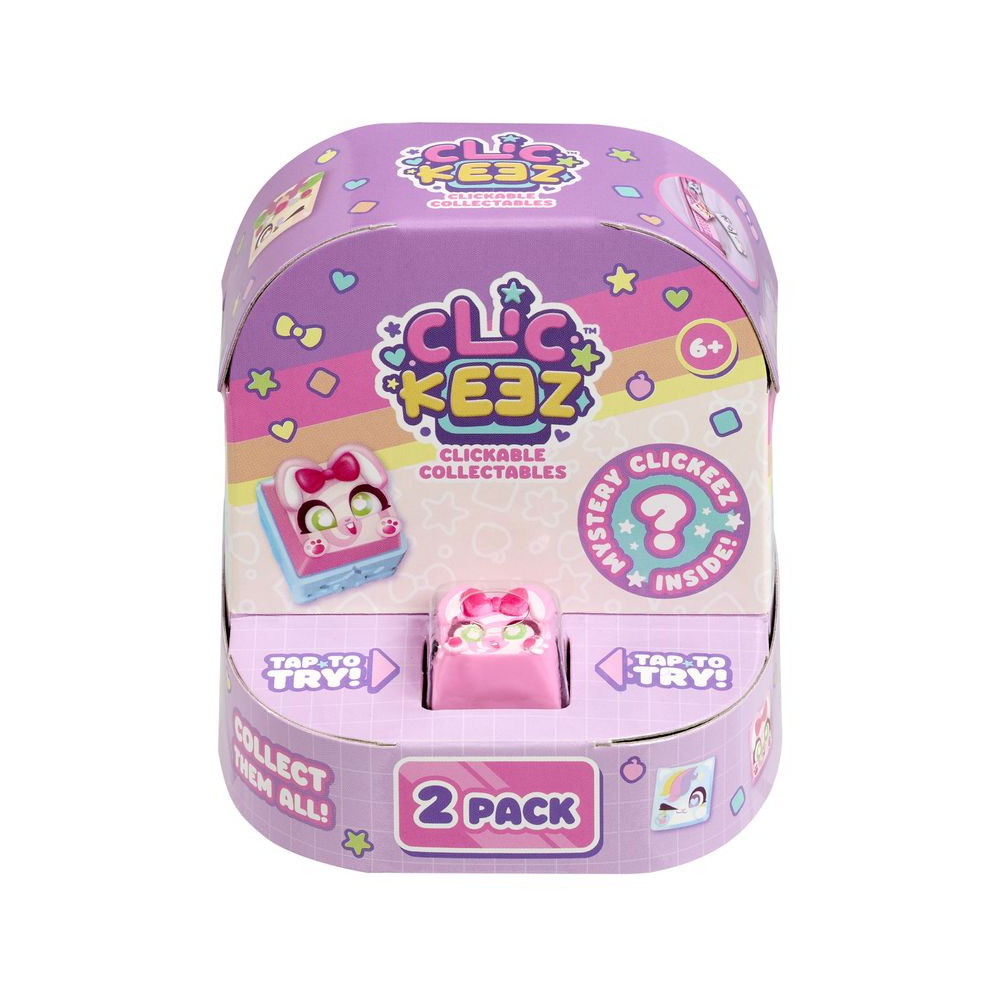 Clickeez Clickable Collectibles 2-Pack