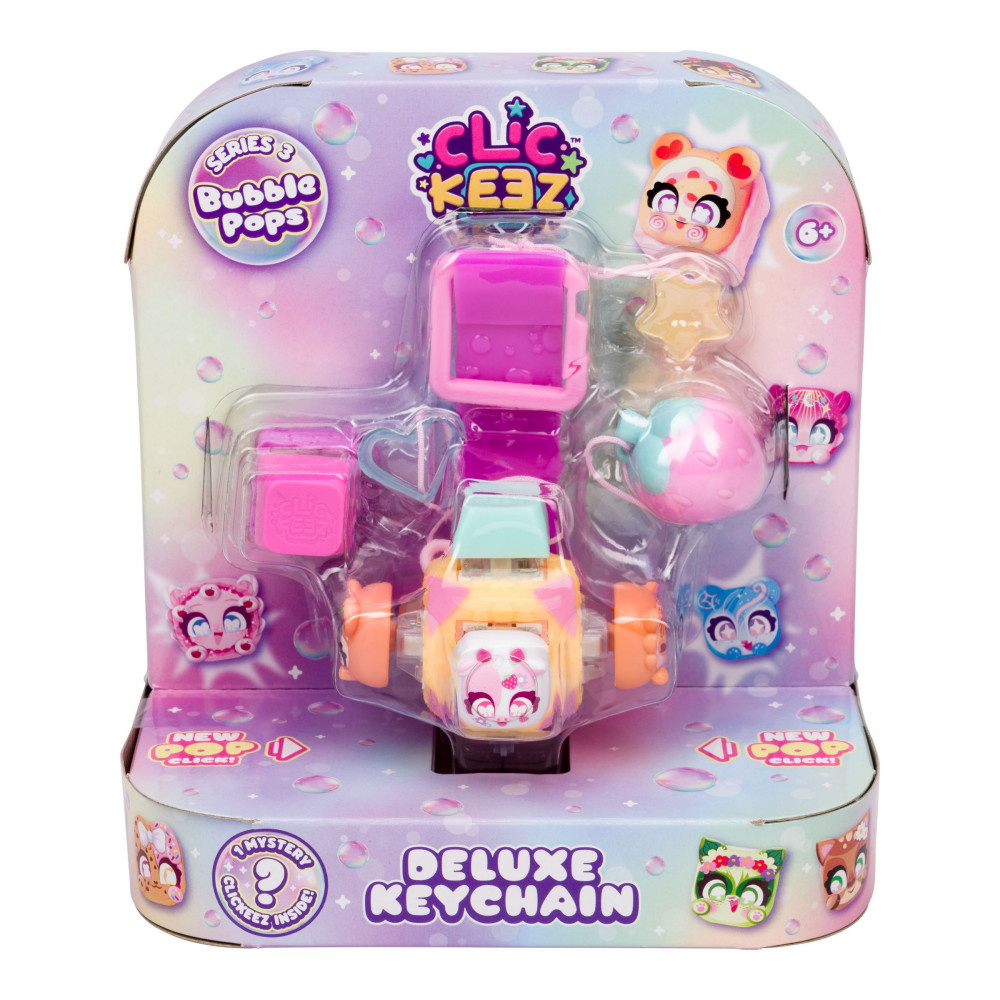Clickeez Deluxe Keychain - Klikattavat Keräilyesineet Serie 3