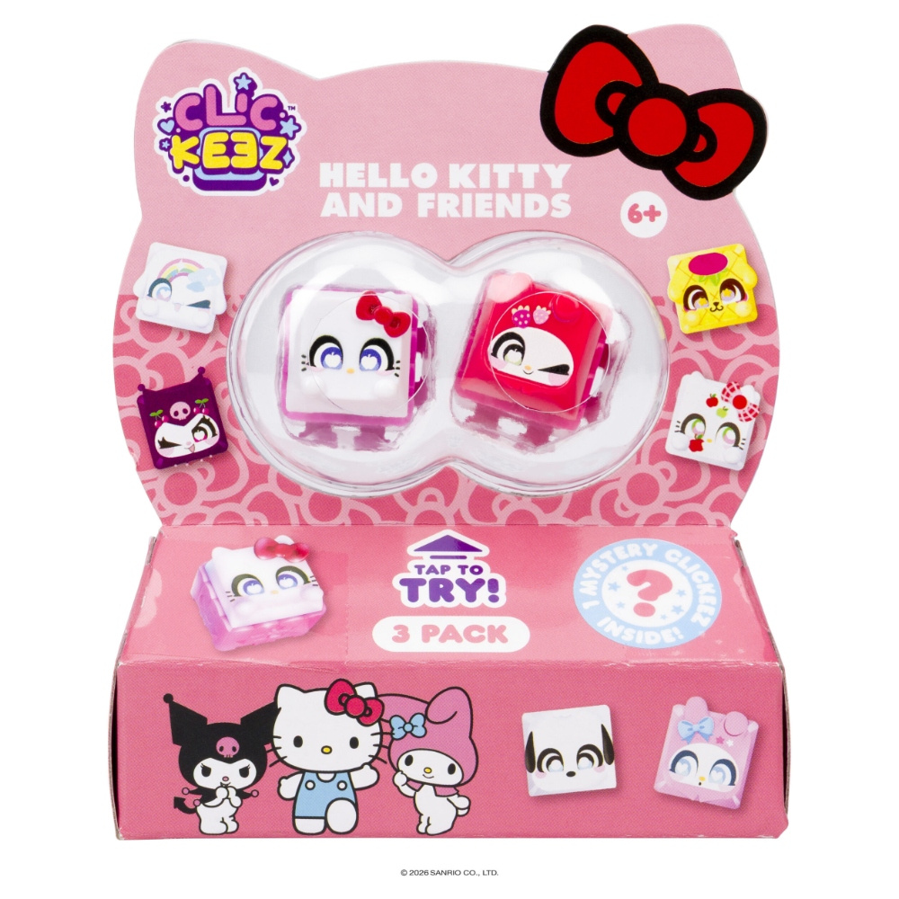 Clickeez Hello Kitty & Friends 3-pack