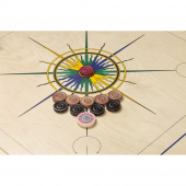 Carrom Superior Blue-Yellow-Green Carrom Superior Blue-Yellow-Green