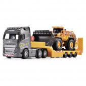 Majorette - Volvo FH16-kuorma-auto pyöräkuormaajalla 1:43 Majorette - Volvo FH16-kuorma-auto pyöräkuormaajalla 1:43