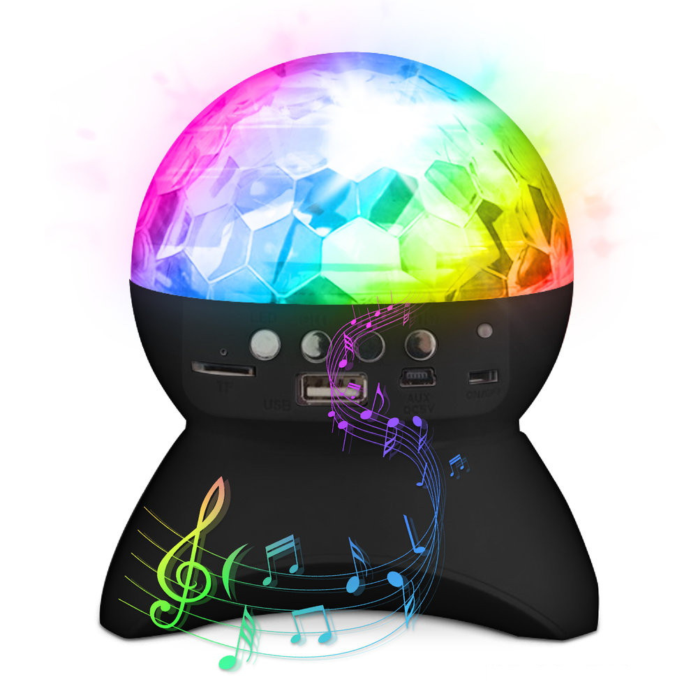 PFL Party Speaker with Light Effects Black