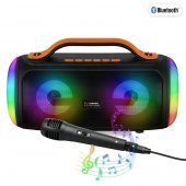 PFL Karaoke Party Speaker Musta Ja Oranssi PFL Karaoke Party Speaker Musta Ja Oranssi