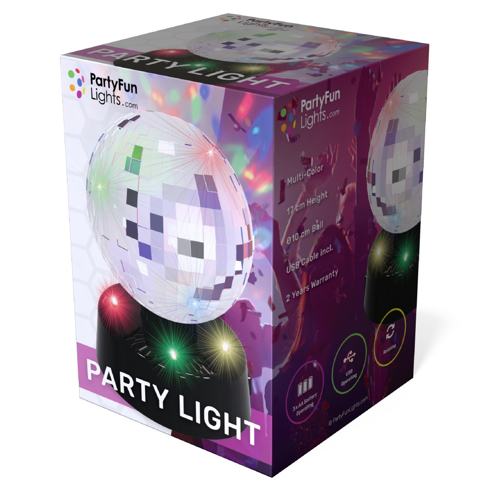 PFL Mini Mirror Party Light