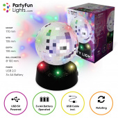 PFL Mini Mirror Party Light PFL Mini Mirror Party Light