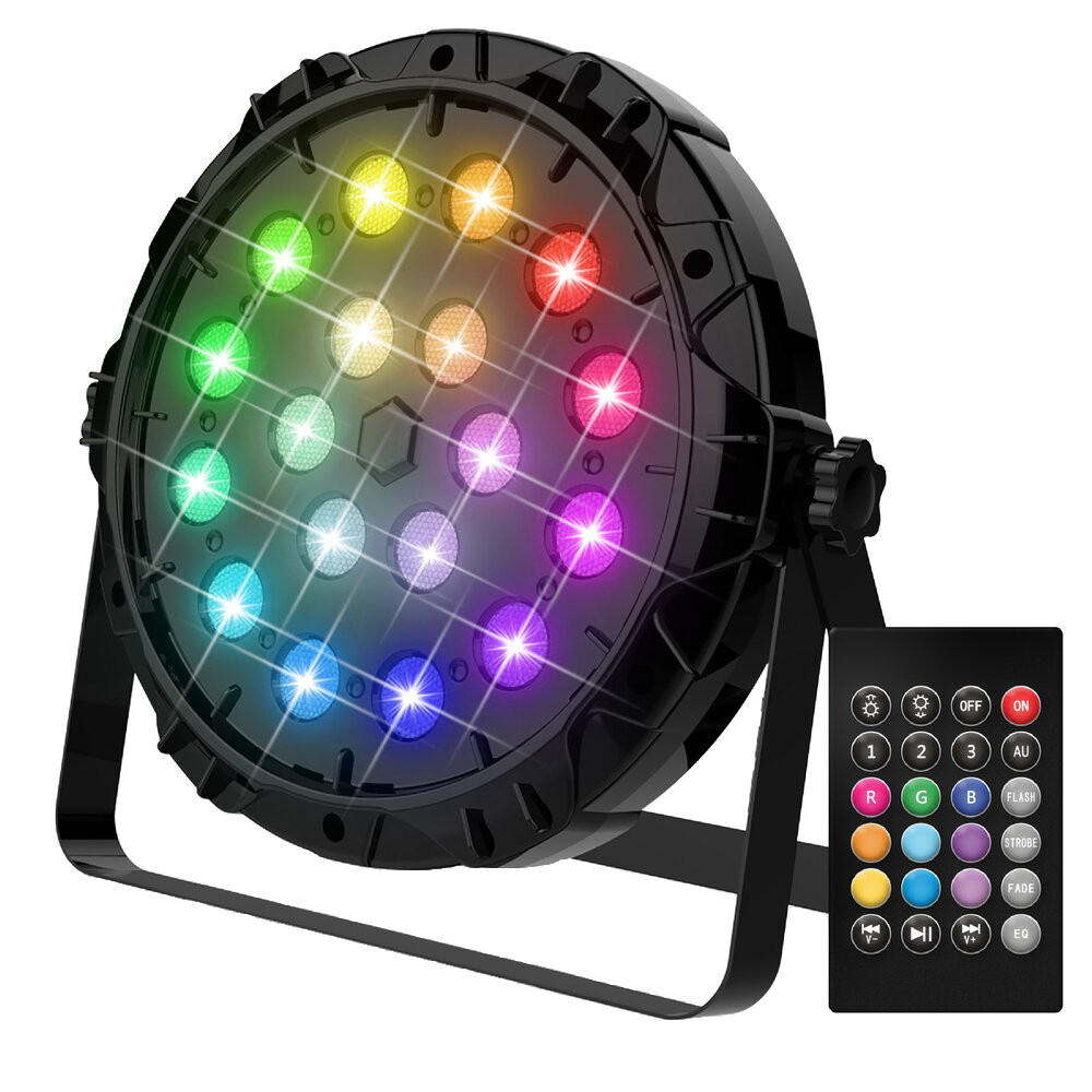 PFL 18 LED PAR Disco Light with Remote Control