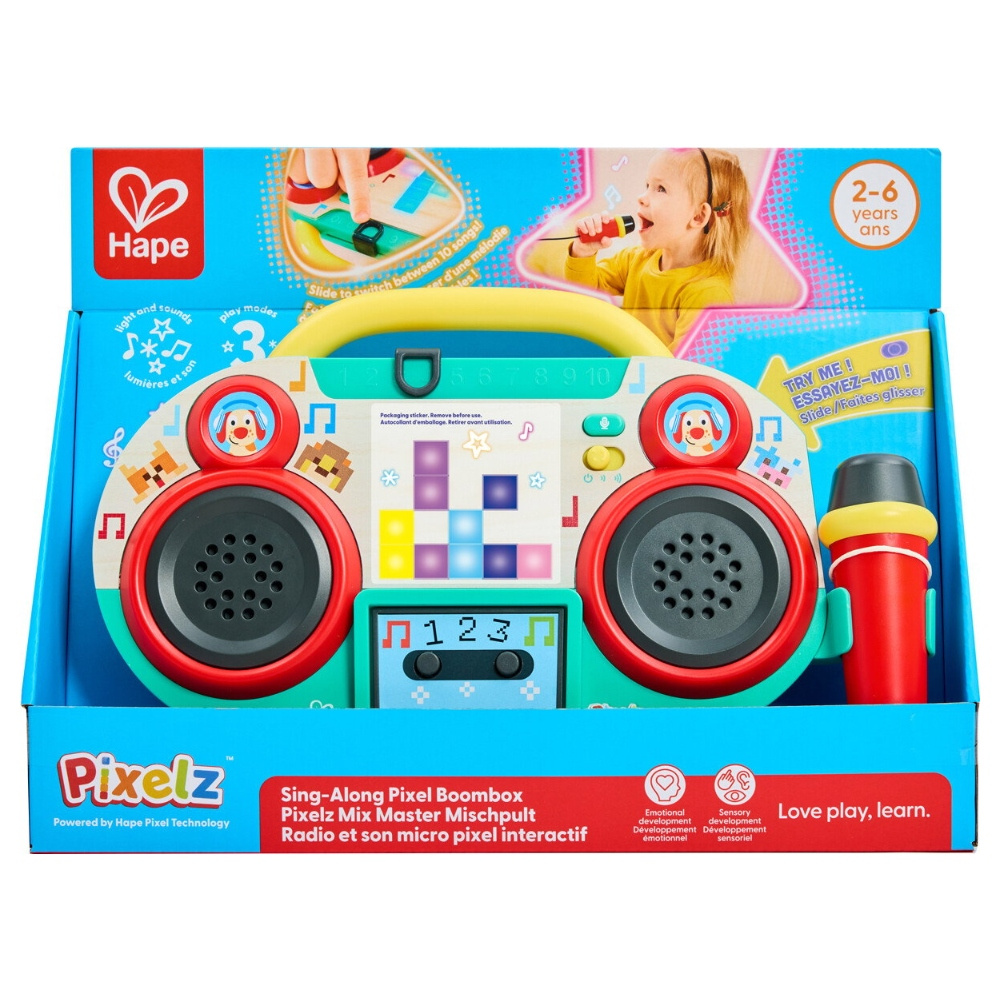 Hape Pixelz Boom Box Musiikkilelu 