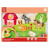 Nuppipalapeli - Maatilan eläimet 10 Palaa Nuppipalapeli - Maatilan eläimet 10 Palaa