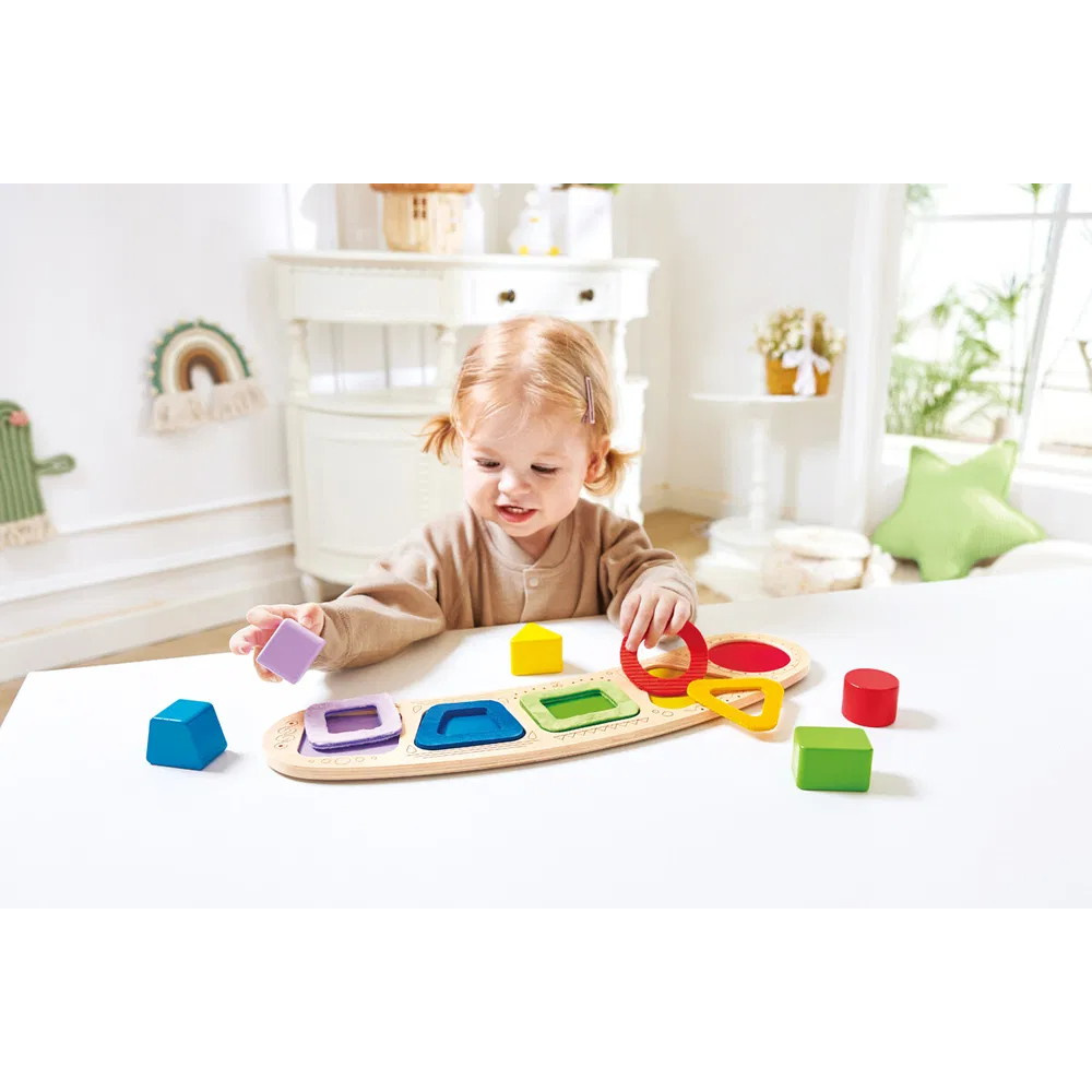 Hape Värien Ja Muotojen Lajittelupeli